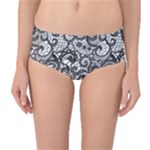 Encaje Mid-Waist Bikini Bottoms