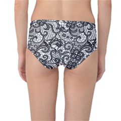 Mid-Waist Bikini Bottoms 