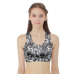 Sports Bra with Border 