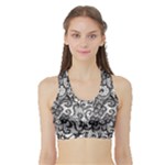 Encaje Sports Bra with Border