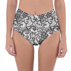 Reversible High-Waist Bikini Bottoms 
