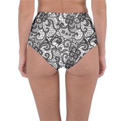Reversible High-Waist Bikini Bottoms 