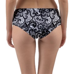 Reversible Mid-Waist Bikini Bottoms 
