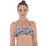 Encaje Halter Bandeau Bikini Top