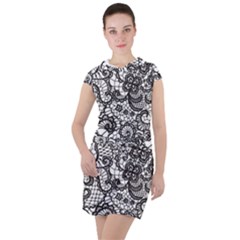 Drawstring Hooded Dress 