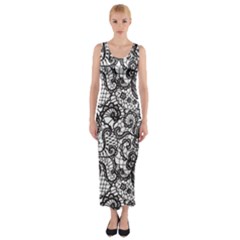 Fitted Maxi Dress 