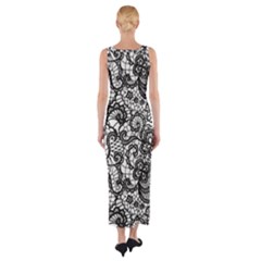Fitted Maxi Dress 