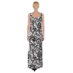 Thigh Split Maxi Dress 