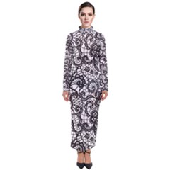 Turtleneck Maxi Dress 