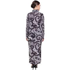 Turtleneck Maxi Dress 