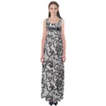 Encaje Empire Waist Maxi Dress
