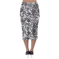 Midi Pencil Skirt 