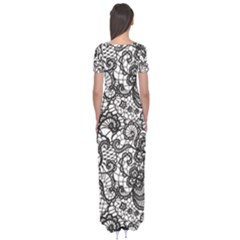 Short Sleeve Maxi Dress 