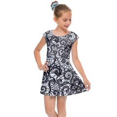 Kids  Cap Sleeve Dress 