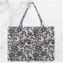 Zipper Medium Tote Bag Front