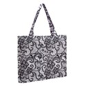 Zipper Medium Tote Bag Front