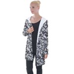Encaje Longline Hooded Cardigan
