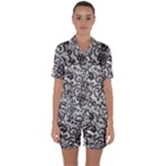 Encaje Satin Short Sleeve Pyjamas Set