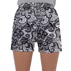 Women s Satin Sleepwear Shorts 