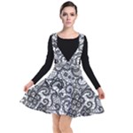 Encaje Plunge Pinafore Dress