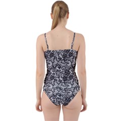 Cut Out Top Tankini Set 