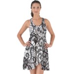 Encaje Show Some Back Chiffon Dress