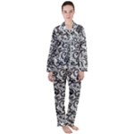 Encaje Satin Long Sleeve Pyjamas Set