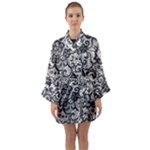 Encaje Long Sleeve Kimono Robe