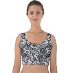 Encaje Velvet Crop Top
