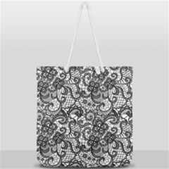 Full Print Rope Handle Tote (Large) 