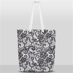 Full Print Rope Handle Tote (Small) 