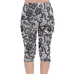 Velvet Capri Leggings  