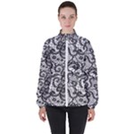 Encaje Women s High Neck Windbreaker