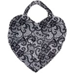 Encaje Giant Heart Shaped Tote