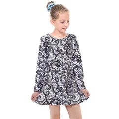 Kids  Long Sleeve Dress 