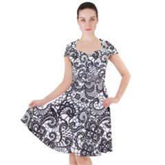 Cap Sleeve Midi Dress 