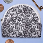 Encaje Horseshoe Style Canvas Pouch