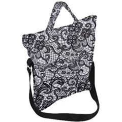 Fold Over Handle Tote Bag 