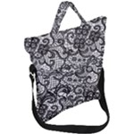 Encaje Fold Over Handle Tote Bag