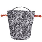 Encaje Drawstring Bucket Bag