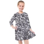Encaje Kids  Quarter Sleeve Shirt Dress