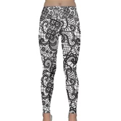 Lightweight Velour Classic Yoga Leggings 