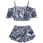Encaje Kids  Off Shoulder Skirt Bikini