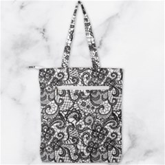 Double Zip Up Tote Bag 