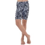 Encaje Kids  Lightweight Velour Cropped Yoga Leggings