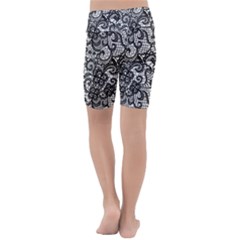 Kids  Lightweight Velour Cropped Yoga Leggings 