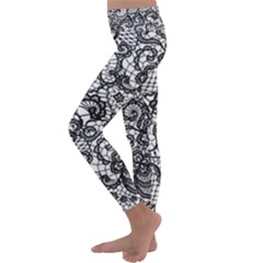 Kids  Lightweight Velour Classic Yoga Leggings 