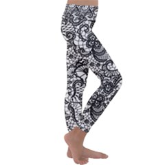 Kids  Lightweight Velour Classic Yoga Leggings 