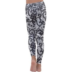 Kids  Lightweight Velour Classic Yoga Leggings 