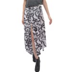 Encaje Velour Split Maxi Skirt